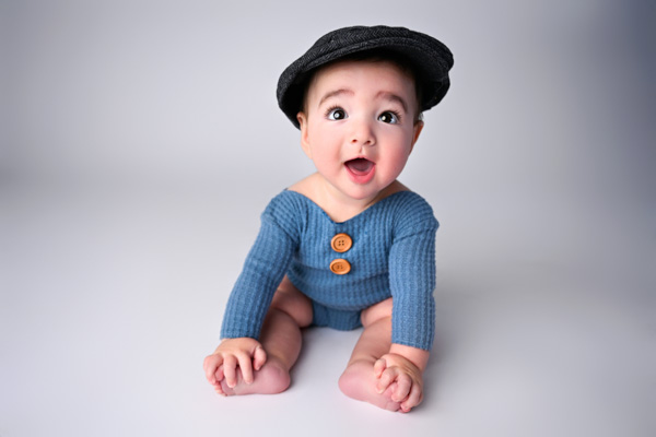 Baby and children portrait outdoors