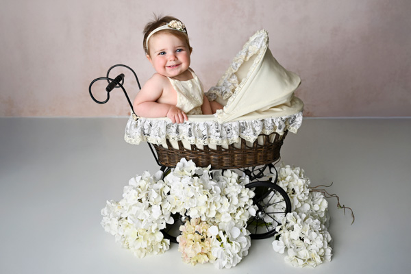 Child portrait during a relaxed session