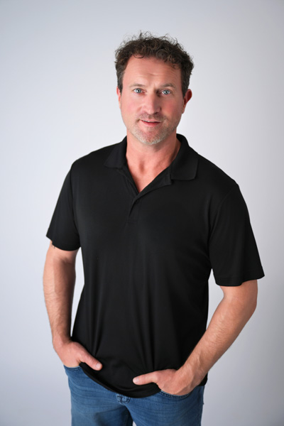 Clean corporate headshot
