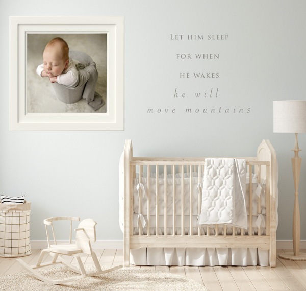 Custom home wall art design from session photos