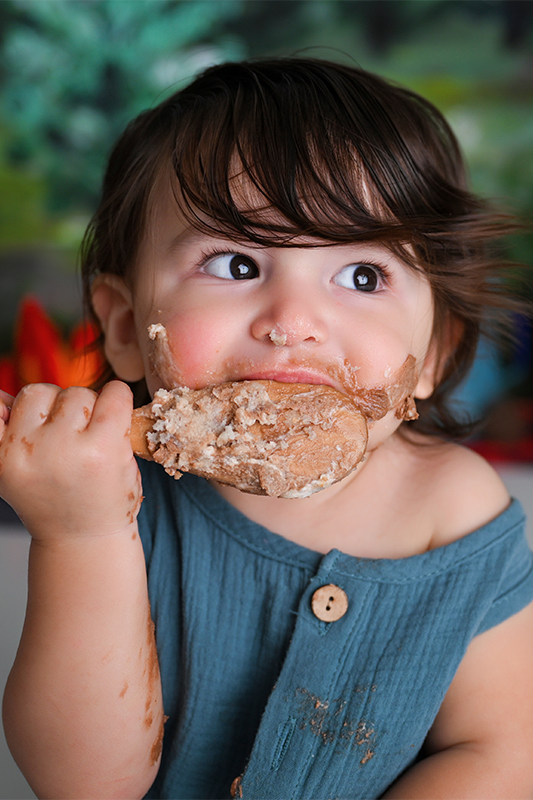 Cake smash photography